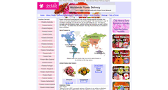 Desktop Screenshot of petalsworldwide.com