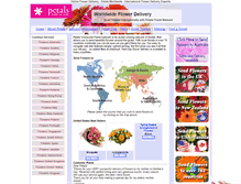 Tablet Screenshot of petalsworldwide.com